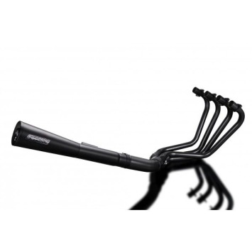 Delkevic volledig systeem Megaphone RVS 550mm zonder e-keur - GPZ1100 Uni-Trak ZX1100A (1983-1985)