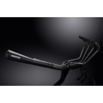 Delkevic volledig systeem Megaphone RVS 550mm zonder e-keur - Z1100A Shaft (1981-1983)