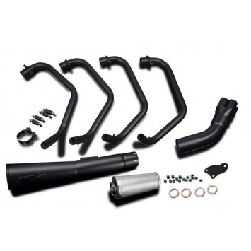 Delkevic volledig systeem Megaphone RVS 550mm zonder e-keur - Z1100A Shaft (1981-1983)