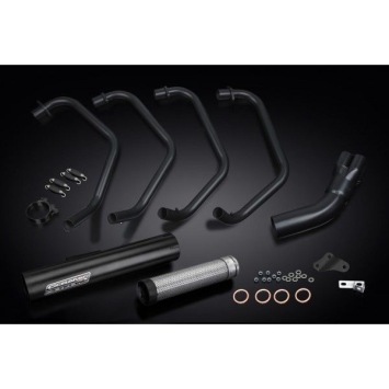 Delkevic volledig systeem Short Straight RVS 350mm zonder e-keur - Z900/Z1 (1972-1976)