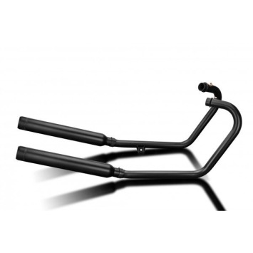 Delkevic volledig systeem Round RVS 550mm zonder e-keur - Bonneville Bobber 2017-2019