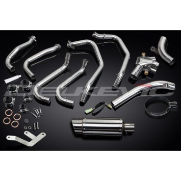 Delkevic volledig systeem Round RVS 200mm zonder e-keur - VFR800 (1998-2001)