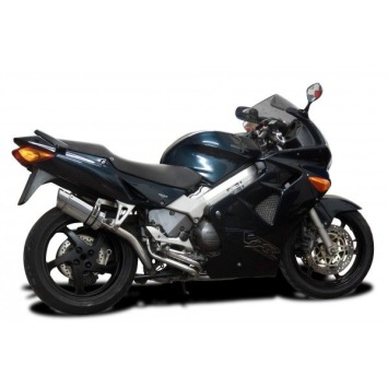 Delkevic volledig systeem Round RVS 200mm zonder e-keur - VFR800 (1998-2001)
