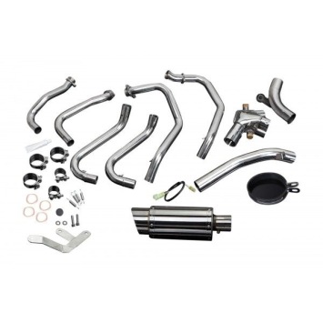 Delkevic volledig systeem Round RVS 200mm zonder e-keur - VFR800 (1998-2001)