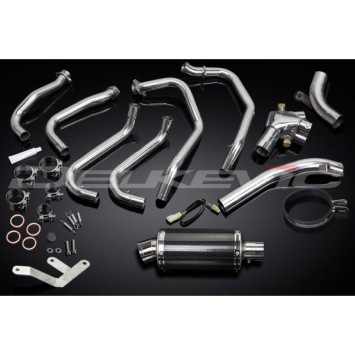 Delkevic volledig systeem Oval Carbon 225mm zonder e-keur - VFR800 (1998-2001)