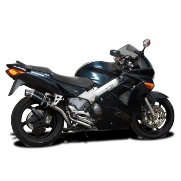 Delkevic volledig systeem Oval Carbon 225mm zonder e-keur - VFR800 (1998-2001)