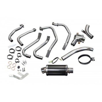 Delkevic volledig systeem Oval Carbon 225mm zonder e-keur - VFR800 (1998-2001)