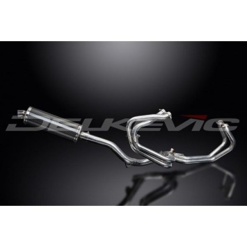 Delkevic volledig systeem Oval Carbon 350mm zonder e-keur - VFR800FI (1998-2001)