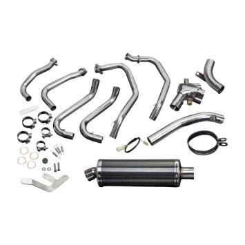 Delkevic volledig systeem Oval Carbon 350mm zonder e-keur - VFR800FI (1998-2001)