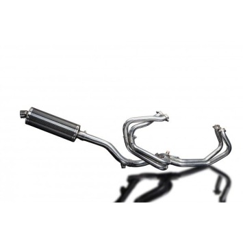 Delkevic volledig systeem Oval Carbon 350mm zonder e-keur - VFR800FI (1998-2001)