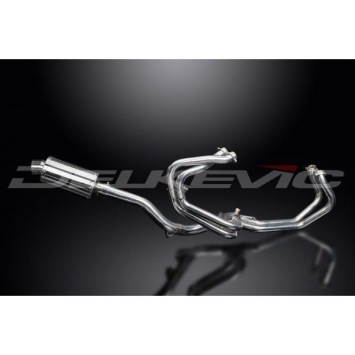 Delkevic volledig systeem Oval RVS 225mm zonder e-keur - VFR800 (1998-2001)