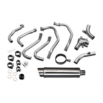 Delkevic volledig systeem Round RVS 350mm zonder e-keur - VFR800 (1998-2001)