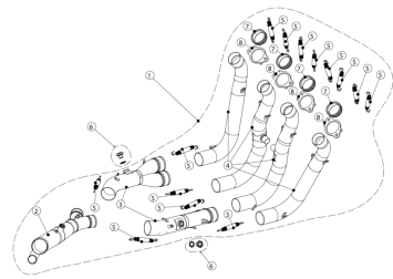 Akrapovic Voorbocht RVS BMW S 1000 RR 2017 - 2018