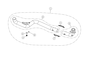 Akrapovic RVS Decat Voorbochten Honda X-ADV 2017 > 2024
