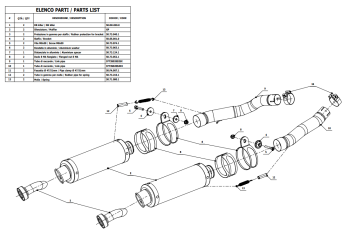 2x Mivv GP Carbon Slip-on Einddempers (L+R) met E-keur Suzuki GSX-R 1000 2007 > 2008
