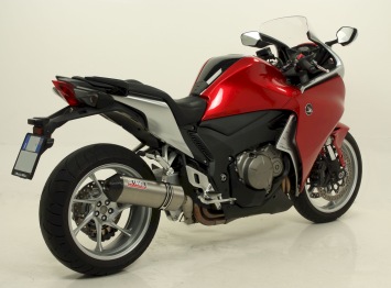 Gianelli Ipersport Titanium Carbon Endcap Einddemper met E-keur Honda VFR1200F 2010-2016