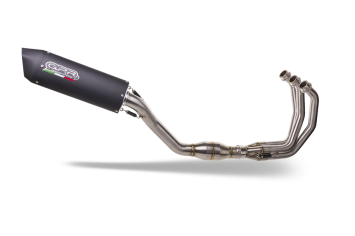 GPR Furore Evo4 Nero Compleet Uitlaatsysteem met E-keur incl. Katalysator Yamaha MT-09 / FJ-09 2021 - 2023