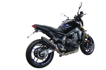 GPR Furore Evo4 Poppy Carbon Compleet Uitlaatsysteem met E-keur incl. Katalysator Yamaha MT-09 / FJ-09 2021 - 2023
