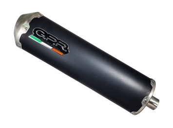 GPR Evo4Road RVS Slip-on Einddemper met E-keur incl. Katalysator Yamaha X-Max 125 2006 - 2016