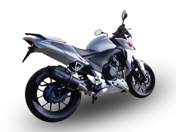 GPR Furore Nero Slip-on Einddemper met E-keur Honda CB 500 F 2013 > 2015