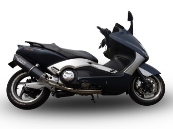 GPR Furore Nero Volledig Uitlaatsysteem met E-keur Yamaha T-MAX 500 2001 - 2011