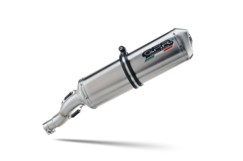 GPR Satinox Slip-on Einddemper met E-keur Moto Guzzi Stelvio 1200 4V 2008 > 2010