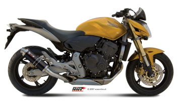 Mivv GP RVS Black Slip-on Einddemper met E-keur Honda Hornet 600 2007 > 2013