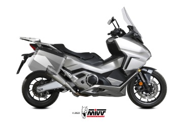 Mivv Delta Race RVS Einddemper met E-keur Honda Forza 750 2021 > 2024