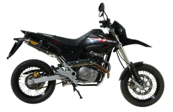 2x Mivv GP Carbon Slip-on Einddempers met E-keur Honda FMX 650 2005 > 2006