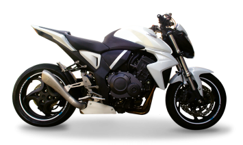 HP Corse Hydroform RVS Slip-on Einddemper met E-keur Honda CB 1000 R 2008 - 2015