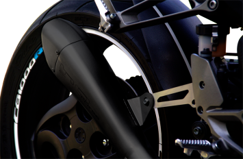 HP Corse Hydroform RVS Black Slip-on Einddemper met E-keur incl. Katalysator Honda CB 1000 R 2008 > 2015