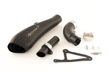HP Corse Hydroform RVS Black Slip-on Einddemper met E-keur incl. Katalysator Honda CB 1000 R 2008 > 2015