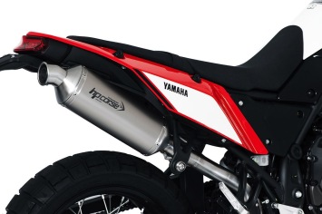 HP Corse SP-1 Short Titanium Einddemper met E-keur Yamaha Tenere 700 2019 > 2024