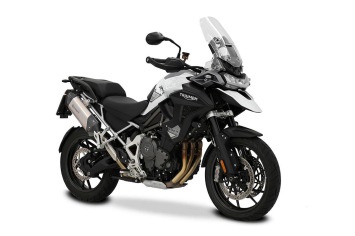 HP CORSE SPS CARBON 350 TITANIUM einddemper met E-keur voor Triumph Tiger 1200 GT / Rally 2022-2025