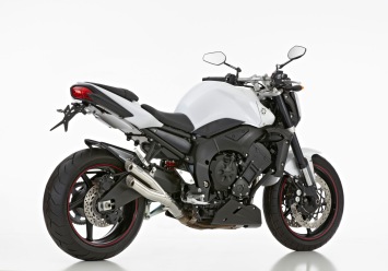 Hurric Pro 2 RVS Einddemper met E-keur Yamaha Fazer FZ1 / Fazer 2006 - 2015