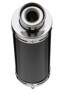 Hurric Supersport Aluminium Black Bolt-on Einddemper met E-keur Suzuki GSF 1200 Bandit 1996 - 2000