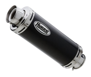 Hurric Supersport Aluminium Black Bolt-on Einddemper met E-keur Suzuki GSF 1200 Bandit 1996 - 2000