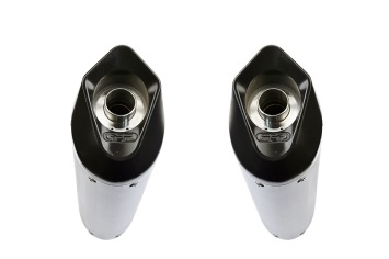 GPR Furore Nero Dubbele Slip-on Einddemper Set (L+R) met E-keur incl. Katalysator KTM Superduke 990 - R ( LC8) 2004 - 2012