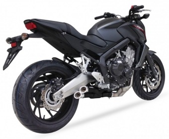 Ixil L3XB Hyperlow XL RVS Black Compleet Uitlaatsysteem met E-keur Honda CB 650 R 2019 > 2020