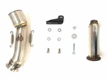 Ixil Race Extreme RVS Einddemper met E-keur KTM Duke 390 2017 - 2020