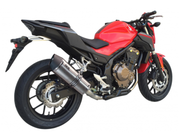IXIL Hexoval Xtrem Evolution RVS Einddemper met Euro4 Keuring Honda CB 500 F 2016 >