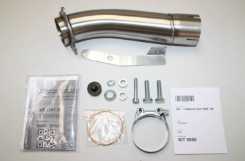 IXIL Hexoval Xtrem Evolution RVS Einddemper met E-keur Yamaha FZ 1 2006 2014