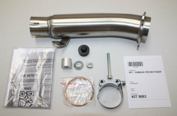 IXIL Hexoval Xtrem Evolution RVS Einddemper met E-keur Yamaha FZS 600 Fazer 1998 - 2004