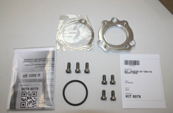 IXIL Hexoval Xtrem Evolution RVS Einddemper Set met E-keur Suzuki SV 1000 2003 2006