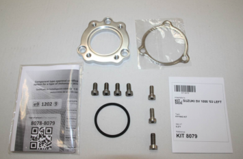 IXIL Hexoval Xtrem Evolution RVS Einddemper Set met E-keur Suzuki SV 1000 2003 2006