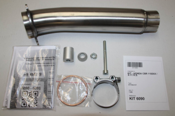 IXIL Hexoval Xtrem Evolution RVS Einddemper Set (L+R) met E-keur Honda CBR 1100 XX 1997 - 2006