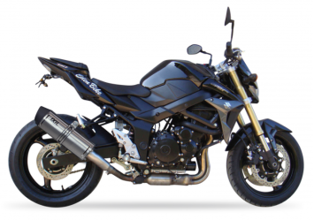 IXIL Hexoval Xtrem Evolution RVS Einddemper met E-keur Suzuki GSR 750 2012 2016