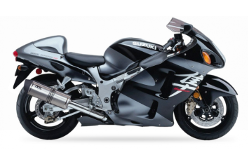 IXIL Hexoval Xtrem Evolution RVS Einddemper Set met E-keur Suzuki GSX 1300 R Hayabusa 1999 2007