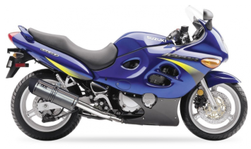 IXIL Hexoval Xtrem Evolution RVS Einddemper met E-keur Suzuki GSX 600 F 1998 2002