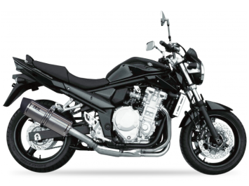 IXIL Hexoval Xtrem Evolution RVS Einddemper met E-keur Suzuki GSF 650 2007 2015